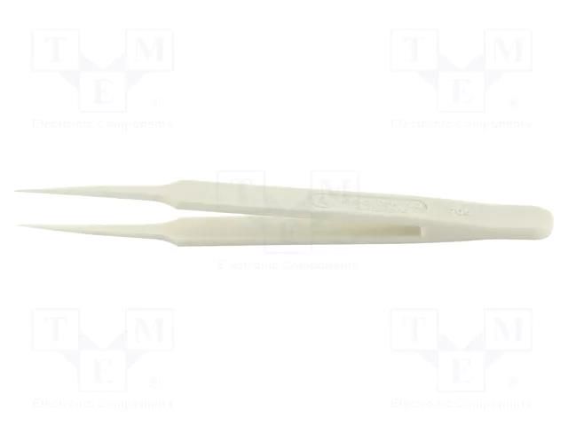 Tweezers; Blade tip shape: sharp; Tweezers len: 115mm; ESD IDEAL-TEK IDL-705.DG