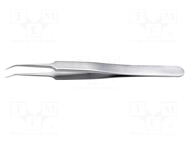 Tweezers; 110mm; for precision works; Blade tip shape: sharp IDEAL-TEK IDL-5B.SA.0