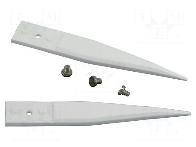 Kit of tips; 55mm; universal; Type of tweezers: curved; 2pcs. IDEAL-TEK IDL-A74MZ