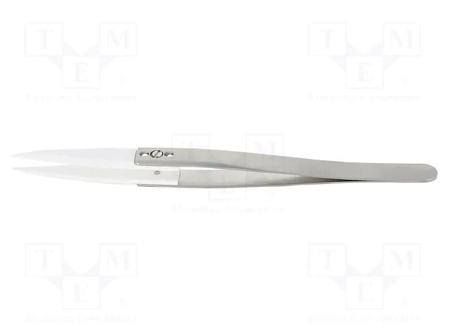 Tweezers; 140mm; Blade tip shape: sharp,flat; universal IDEAL-TEK IDL-74MZ.SA.0