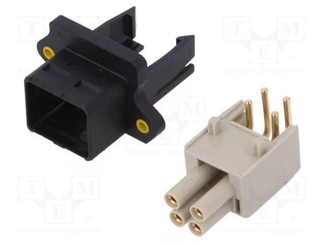 HARTING PushPull V4 WDF 48V/12A 4p THT HARTING 09462454020