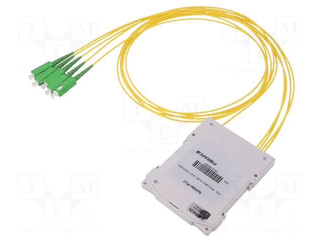 Transition: splitter; SC/APC,both sides; Input: SC/APC; Gold FIBRAIN FIBRAIN-SPLIT-003