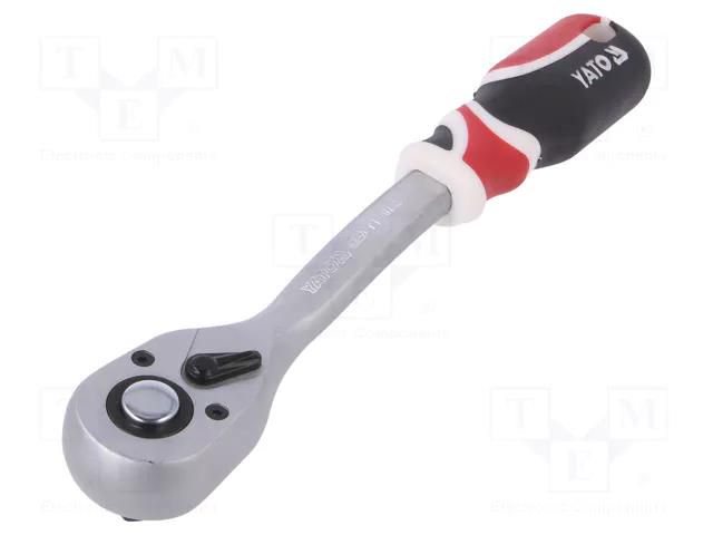 Rattle; 1/2"; 255mm; Teeth: 72 YATO YT-0732
