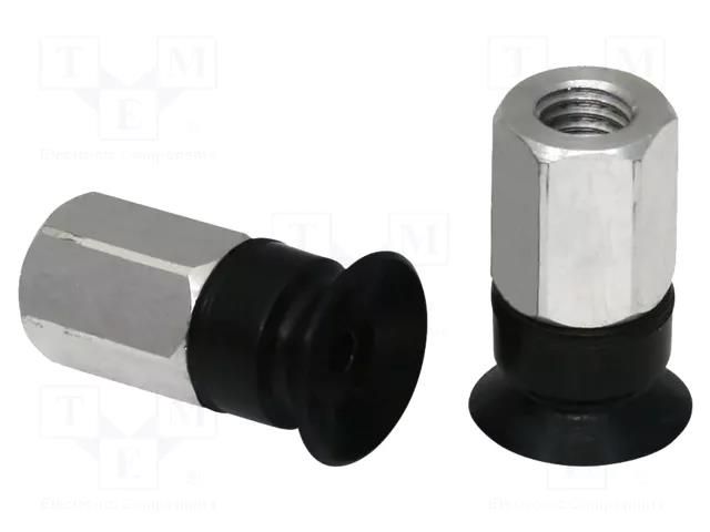 Suction cup; 10mm; M5-IG; Shore hardness: 55; 0.07cm3; 4N; PFYN SCHMALZ SMZ.10.01.01.00084