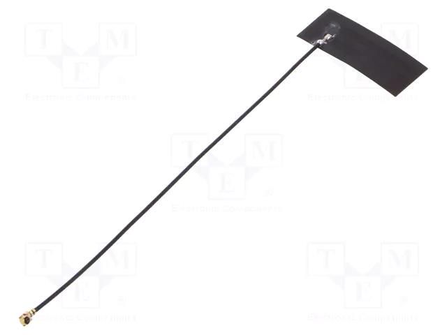 Antenna; LTE; 3dBi; 50Ω; 698÷960MHz,1710÷2700MHz; -40÷85°C; 0.1m SR PASSIVES GSM-ANT-FPC02