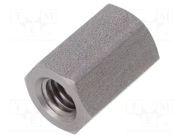 Screwed spacer sleeve; 15mm; Int.thread: M6; hexagonal DREMEC TFF-M6X15/DR149