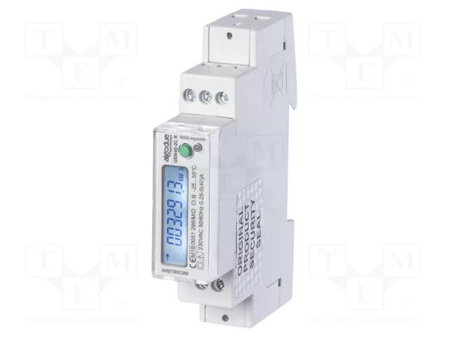 Counter; digital,mounting; for DIN rail mounting; single-phase ALGODUE UEM40-2CR-01