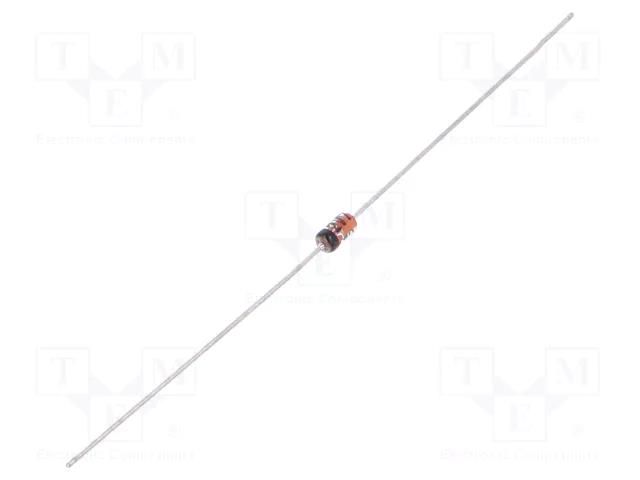 Diode: Zener; 0.5W; 2.7V; 5mA; reel,tape; DO35; single diode TAIWAN SEMICONDUCTOR BZX55C2V7-R0