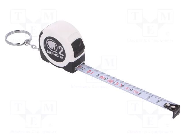 Measuring tape; L: 2m; Width: 13mm; measure MEDID MED.201300