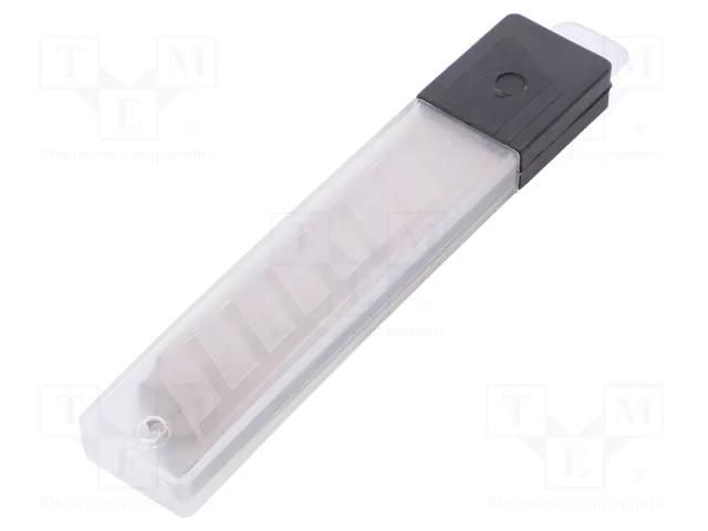 Blade; 18mm; 10pcs. MEDID MED.1021