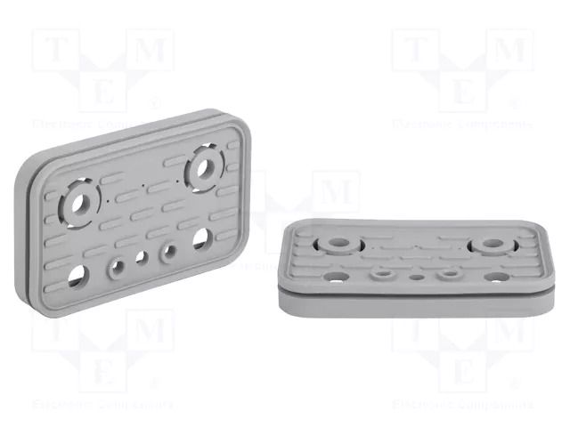 Suction-plate for vacuum block; 125x75x16.5mm SCHMALZ SMZ.10.01.12.00011