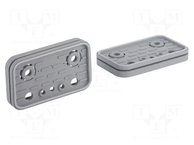 Suction-plate for vacuum block; 125x75x17.7mm SCHMALZ SMZ.10.01.12.03511