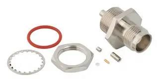 RF COAX CONN, TNC JACK, CABLE, 50 OHM 031-7000