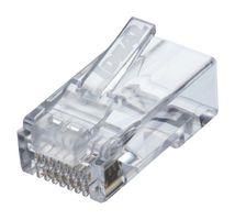 RJ45 CAT5E FEED THROUGH PLUGS, 50PK 85-371