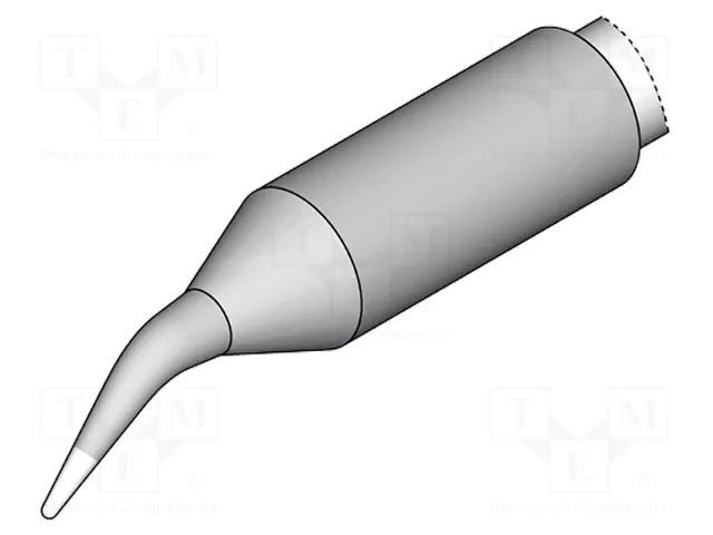 Tip; bent conical; 0.4mm; longlife; for soldering station JBC TOOLS JBC-C250420