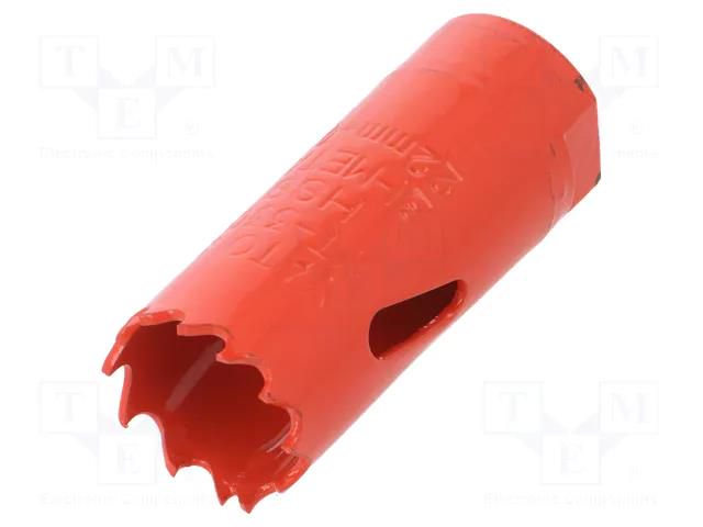 Hole saw; 22mm; Thread: 1/2" YATO YT-3306