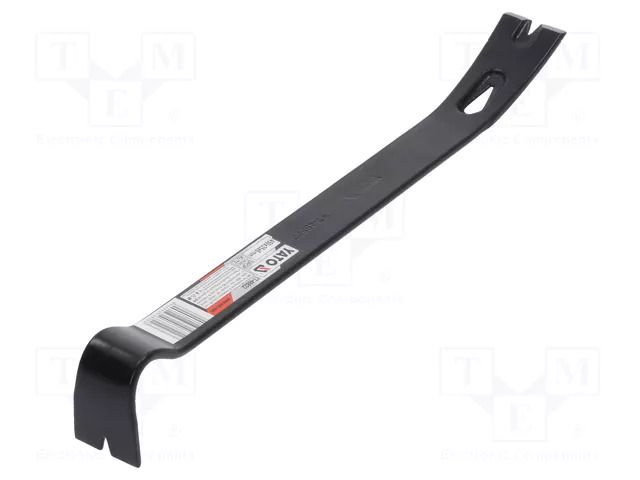 Clamp; L: 450mm; W: 35mm; for nails; manganese steel; crowbar YATO YT-46822