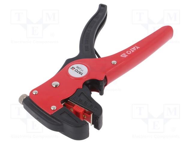 Stripping tool; 10mm2; Wire: round,flat YATO YT-2268