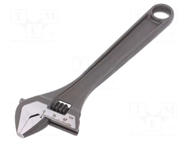 Wrench; adjustable; Jaw capacity: 27mm; Overall len: 205mm BAHCO SA.8071