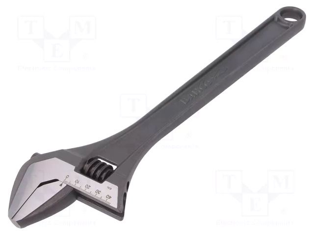 Wrench; adjustable; 44mm; phosphorylated,hardened; industrial BAHCO SA.8074IP