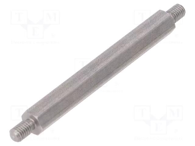 Screwed spacer sleeve; 65mm; Ext.thread: M5; hexagonal DREMEC TMM-M5X65/DR448