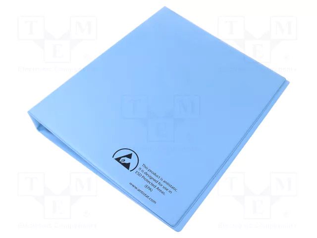 ESD; A4; PVC; blue (bright); Application: for storing documents ANTISTAT ATS-105-0021
