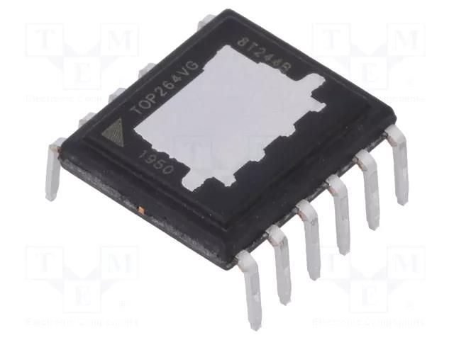 IC: PMIC; AC/DC switcher,SMPS controller; 59.4÷145kHz; eDIP-12B POWER INTEGRATIONS TOP264VG