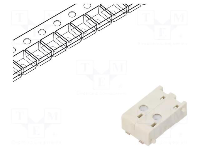 connector RELEASE POKE-IN CONNECTOR_2POLES TE Connectivity 2834006-2