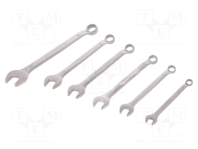 Wrench-set; combination spanner; 6pcs. BAHCO SA.1952M/SH6