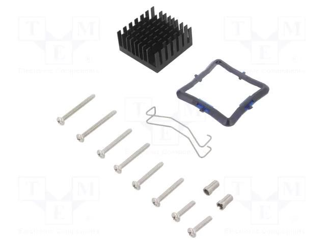 Heatsink: extruded; grilled; black; L: 31mm; W: 31mm; H: 14.5mm Advanced Thermal Solutions ATS-61310K-C1-R0