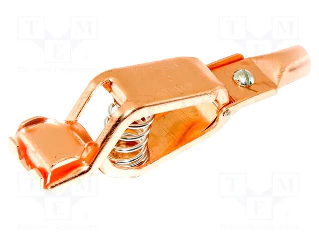 Crocodile clip; 200A; Grip capac: max.41mm; Overall len: 152mm MUELLER ELECTRIC BU-11CPN