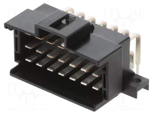 Connector: automotive; socket; male; JPT,MCP 2.8; on PCBs; PIN: 21 TE Connectivity 9-966140-6