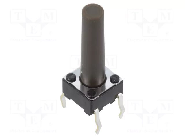 Microswitch TACT; SPST; Pos: 2; 0.05A/12VDC; THT; 1.6N; 6x6x3.5mm ALPS SKHHDJA010