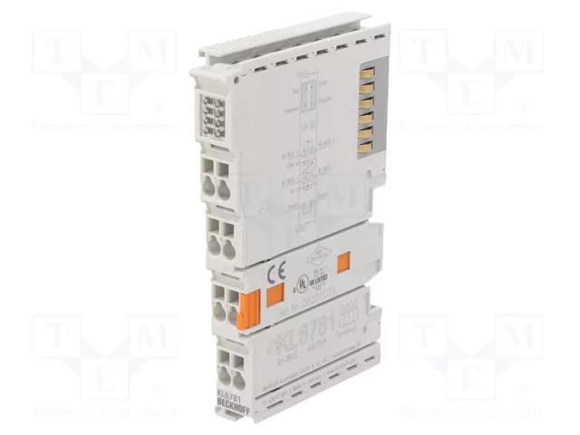 Industrial module: communication; 0÷55°C; IP20; 24VDC Beckhoff Automation KL6781