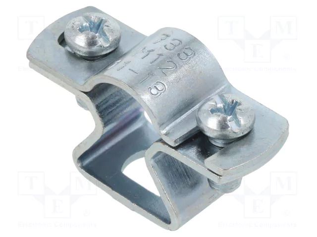T-bolt clamp; W: 41mm; Clamping: 12÷14mm; steel; Plating: zinc OBO BETTERMANN OBO-1361139