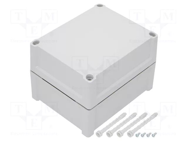Enclosure: multipurpose; X: 163mm; Y: 201mm; Z: 138mm; TEMPO; ABS FIBOX TA201614
