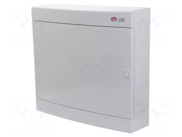 Enclosure: for modular components; IP40; white; No.of mod: 36 ETI POLAM ETI-ECT-2X18PO-S