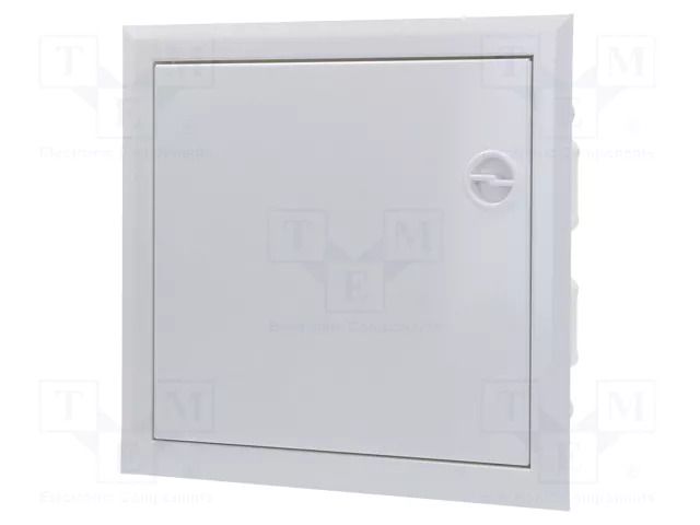Enclosure: for modular components; IP40; plaster embedded; white ETI POLAM ETI-ERP12-1