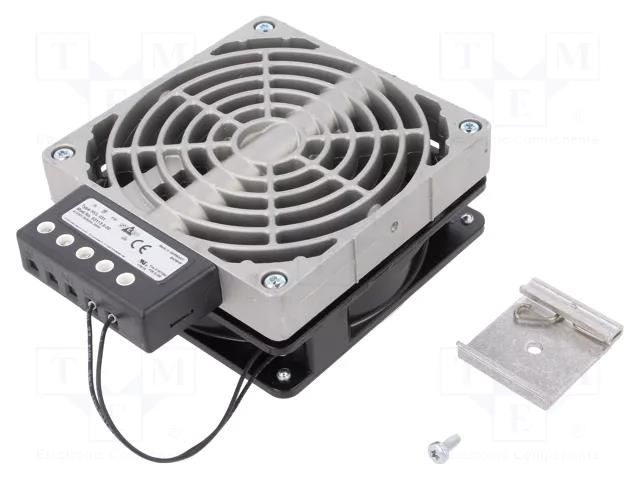 Blower; heating; 200W; 230VAC; IP20; for DIN rail mounting STEGO 03113.0-00