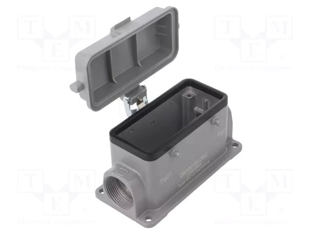 Han B Base SM LC 4 Pegs plast cover Pg21 HARTING 09300161260