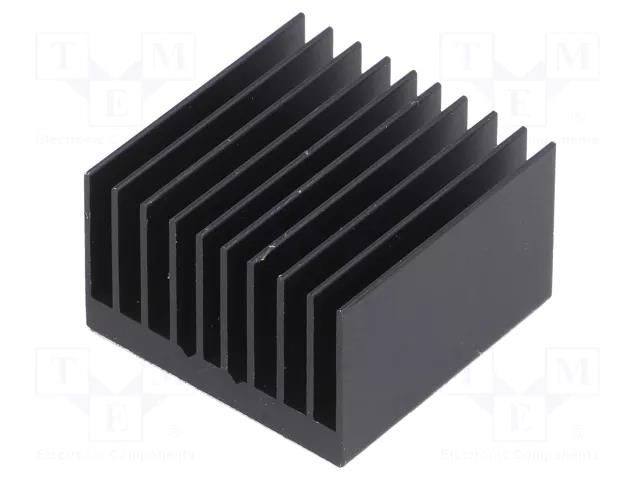 Heatsink: extruded; grilled; BGA; black; L: 32.5mm; W: 32.5mm Advanced Thermal Solutions ATS-54325R-C1-R0