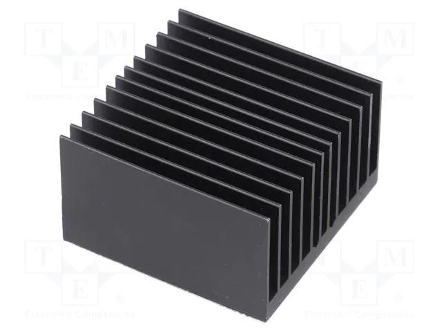 Heatsink: extruded; grilled; BGA; black; L: 42.5mm; W: 42.5mm Advanced Thermal Solutions ATS-54425W-C1-R0