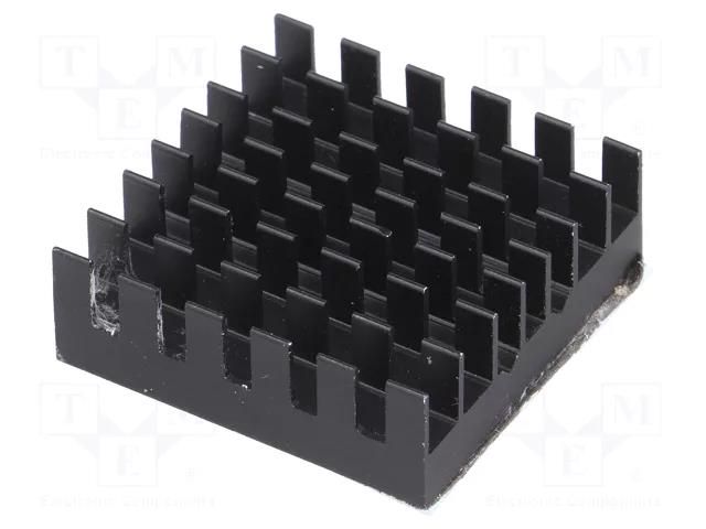 Heatsink: extruded; grilled; BGA; black; L: 27mm; W: 27mm; H: 9.5mm Advanced Thermal Solutions ATS-55270D-C1-R0