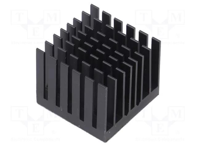 Heatsink: extruded; grilled; BGA; black; L: 30mm; W: 30mm; H: 24.5mm Advanced Thermal Solutions ATS-55300W-C1-R0