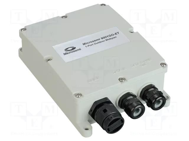 PoE power module; Ch: 1; 1Gbps; 60W; Standard: IEEE 802.3af/at MICROCHIP TECHNOLOGY PD-9501GO-ET/AC