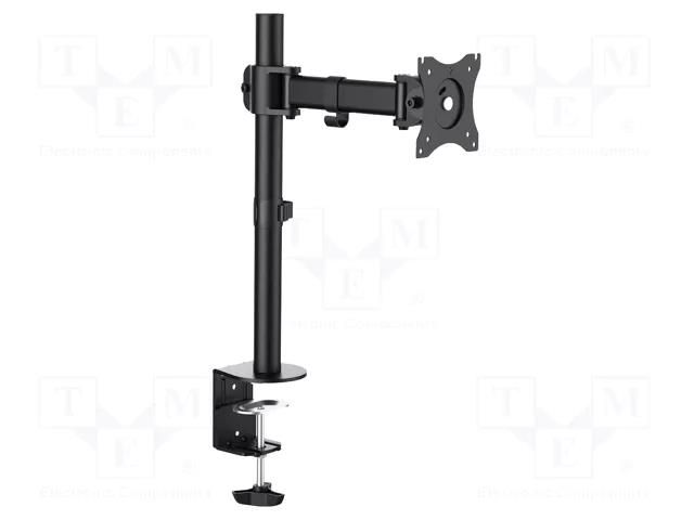 Monitor holder; 8kg; 13÷27"; Arm len: 274mm; for one monitor LOGILINK BP0020