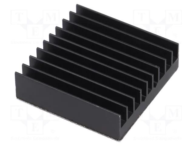 Heatsink: extruded; grilled; BGA; black; L: 32.5mm; W: 32.5mm Advanced Thermal Solutions ATS-54325D-C1-R0