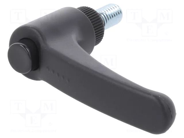 Lever; adjustable; Thread len: 30mm; Lever length: 63mm; -30÷130°C ELESA+GANTER ERX.63P-M6X30-C1