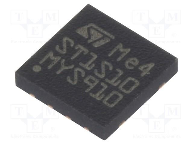 Driver; DC/DC converter; Uin: 2.5÷18VDC; Uout: 0.8÷16VDC; 3A; VDFN8 STMicroelectronics ST1S10PUR