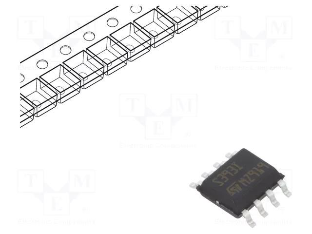 IC: comparator; low-power; Cmp: 2; 2.7÷16V; SMT; SO8; reel,tape STMicroelectronics TS393IDT